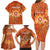 Personalised Tonga Tailulu College Family Matching Long Sleeve Bodycon Dress and Hawaiian Shirt Since 1967 Special Kupesi Pattern Version 1