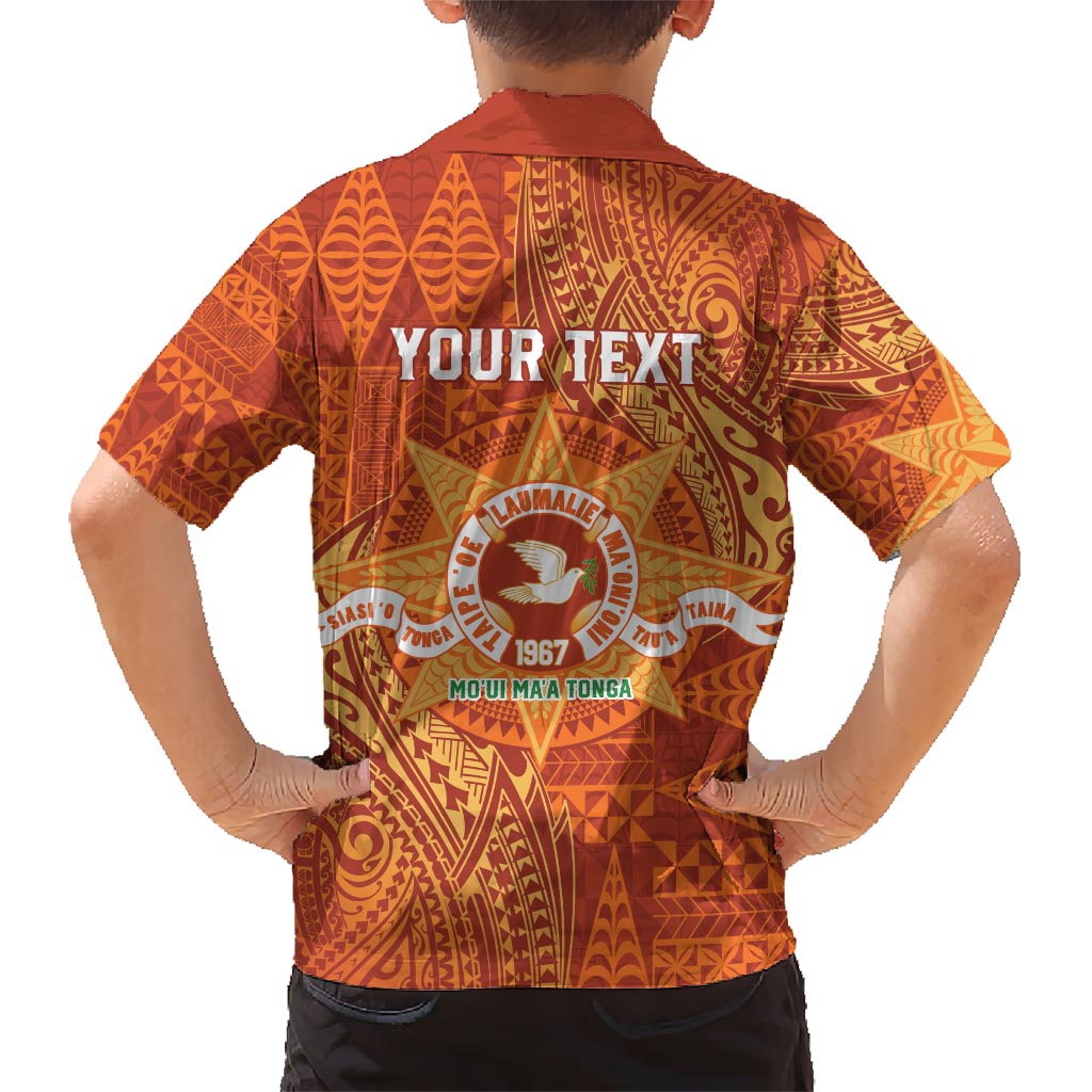Personalised Tonga Tailulu College Hawaiian Shirt Since 1967 Special Kupesi Pattern Version 1 LT9 - Polynesian Pride