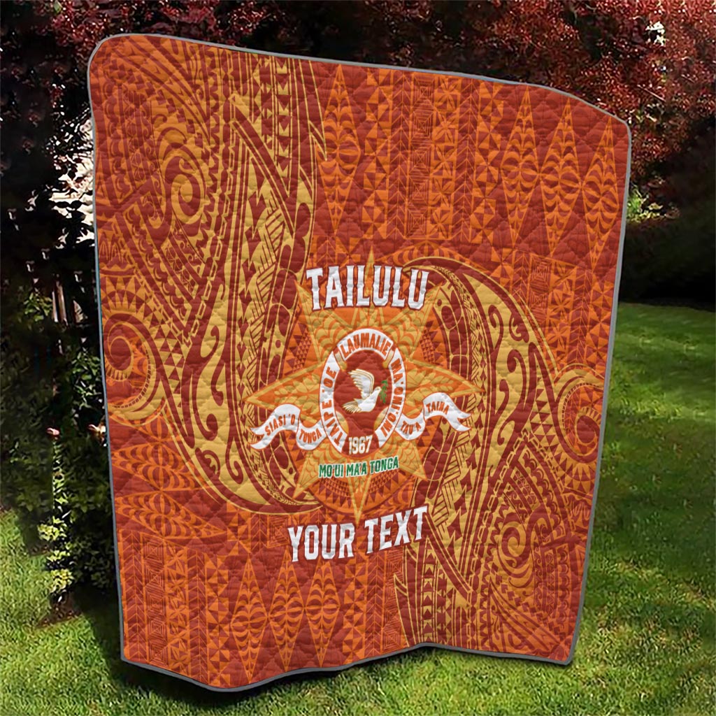 Personalised Tonga Tailulu College Quilt Since 1967 Special Kupesi Pattern Version 1