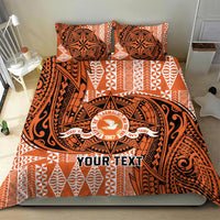 Personalised Tonga Tailulu College Bedding Set Since 1967 Special Kupesi Pattern Version 2 LT9 - Polynesian Pride
