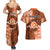 Personalised Tonga Tailulu College Couples Matching Summer Maxi Dress and Hawaiian Shirt Since 1967 Special Kupesi Pattern Version 2