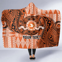 Personalised Tonga Tailulu College Hooded Blanket Since 1967 Special Kupesi Pattern Version 2 LT9 - Polynesian Pride