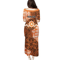 Personalised Tonga Tailulu College Puletasi Since 1967 Special Kupesi Pattern Version 2 LT9 - Polynesian Pride