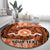 Personalised Tonga Tailulu College Round Carpet Since 1967 Special Kupesi Pattern Version 2