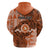 Personalised Tonga Tailulu College Zip Hoodie Since 1967 Special Kupesi Pattern Version 2