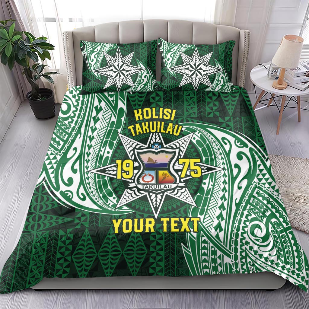 Personalised Tonga Takuilau College Bedding Set Since 1975 Special Kupesi Pattern LT9 - Polynesian Pride