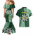 Personalised Tonga Takuilau College Couples Matching Mermaid Dress and Hawaiian Shirt Since 1975 Special Kupesi Pattern