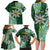 Personalised Tonga Takuilau College Family Matching Long Sleeve Bodycon Dress and Hawaiian Shirt Since 1975 Special Kupesi Pattern