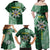 Personalised Tonga Takuilau College Family Matching Off Shoulder Maxi Dress and Hawaiian Shirt Since 1975 Special Kupesi Pattern