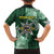 Personalised Tonga Takuilau College Family Matching Puletasi and Hawaiian Shirt Since 1975 Special Kupesi Pattern