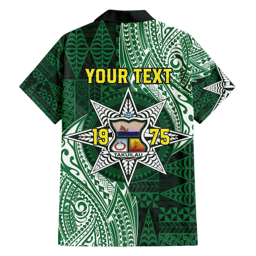 Personalised Tonga Takuilau College Family Matching Summer Maxi Dress and Hawaiian Shirt Since 1975 Special Kupesi Pattern