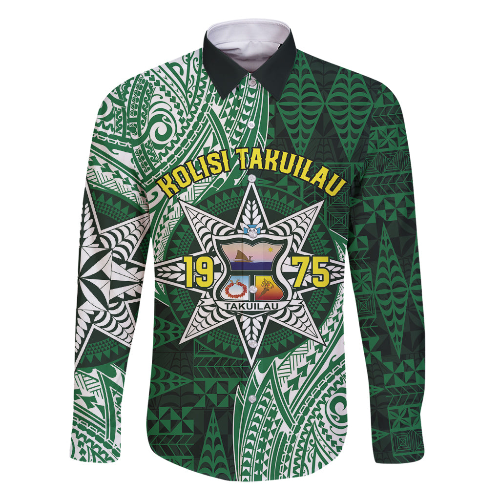 Personalised Tonga Takuilau College Family Matching Summer Maxi Dress and Hawaiian Shirt Since 1975 Special Kupesi Pattern