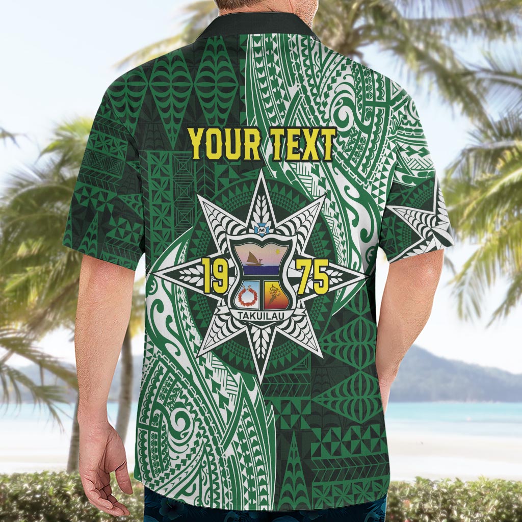 Personalised Tonga Takuilau College Hawaiian Shirt Since 1975 Special Kupesi Pattern LT9 - Polynesian Pride
