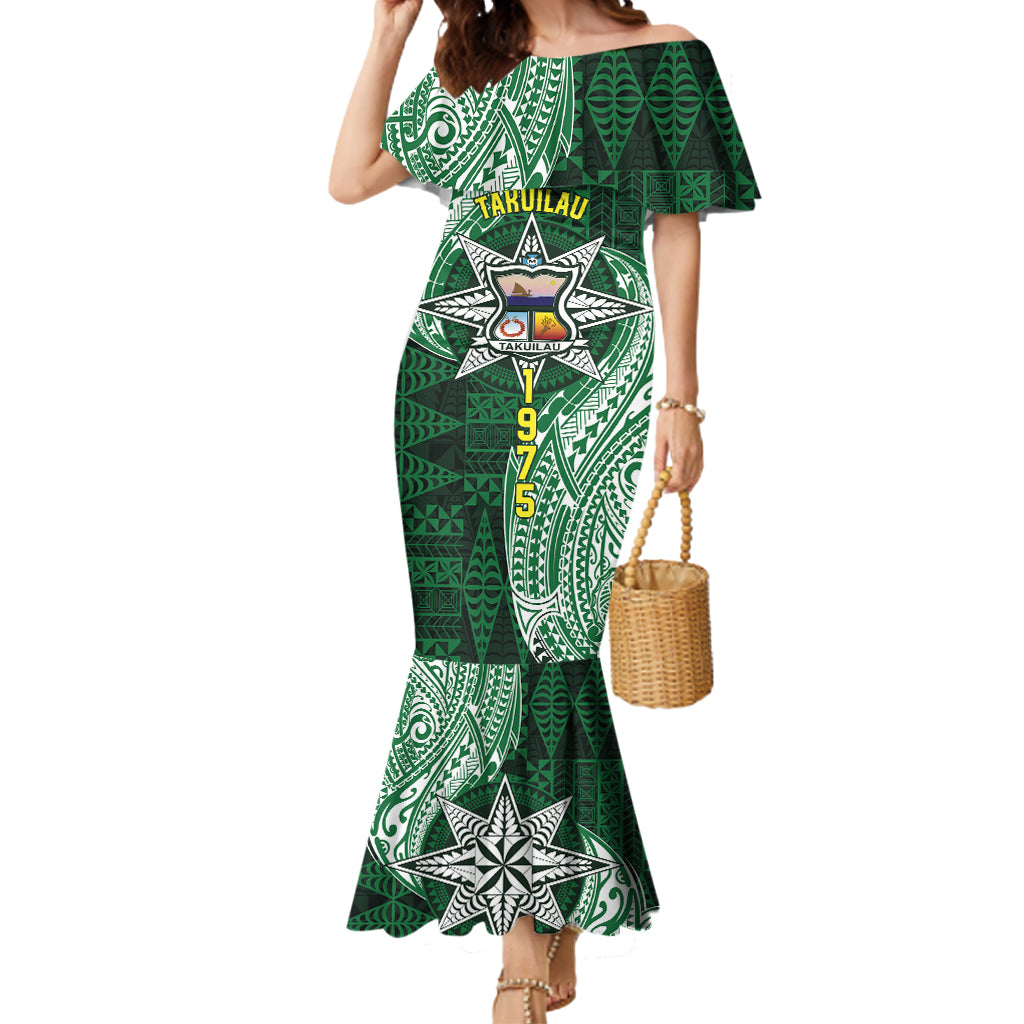 Personalised Tonga Takuilau College Mermaid Dress Since 1975 Special Kupesi Pattern