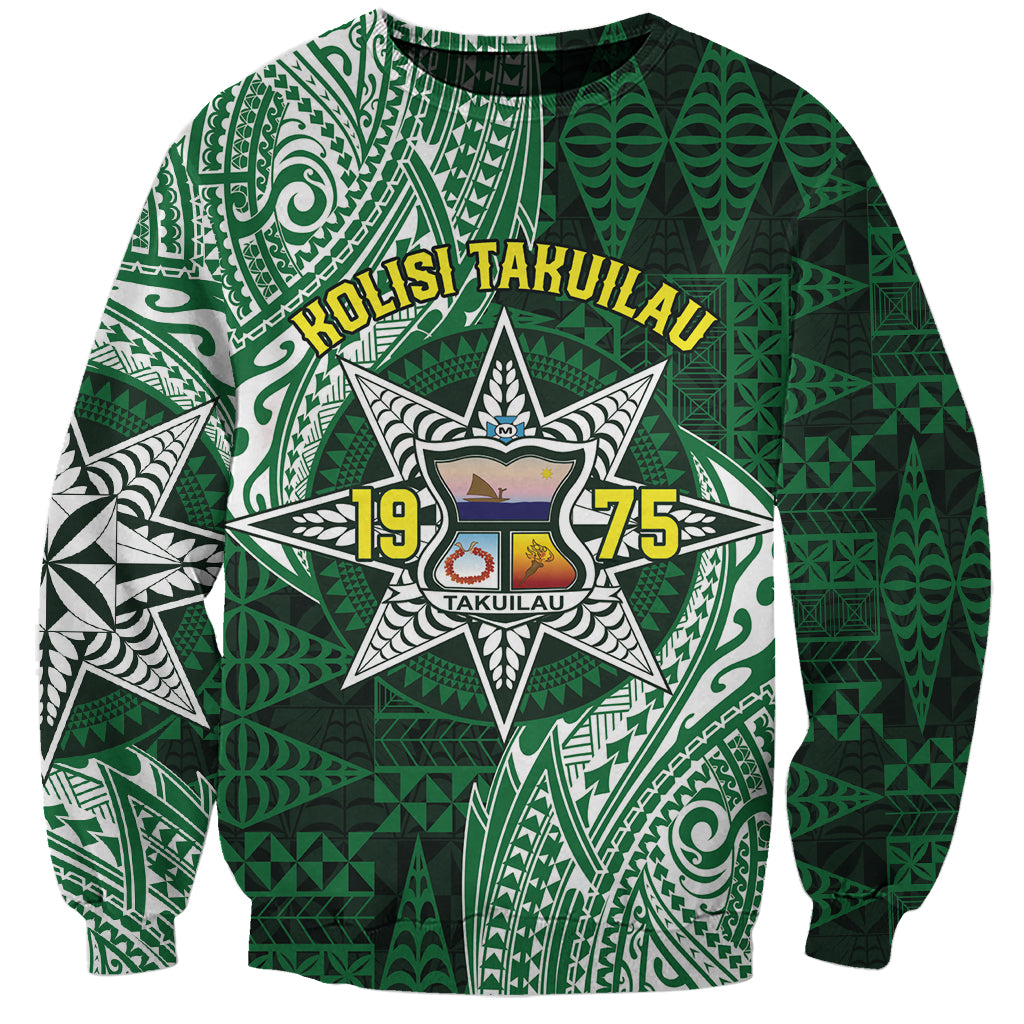 Personalised Tonga Takuilau College Sweatshirt Since 1975 Special Kupesi Pattern