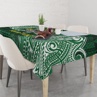 Personalised Tonga Takuilau College Tablecloth Since 1975 Special Kupesi Pattern LT9 - Polynesian Pride