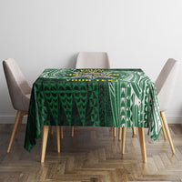 Personalised Tonga Takuilau College Tablecloth Since 1975 Special Kupesi Pattern LT9 - Polynesian Pride