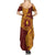 Personalised Tonga Beulah College Family Matching Summer Maxi Dress and Hawaiian Shirt Since 1938 Special Kupesi Pattern