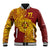 Personalised Tonga High School 77th Anniversary Baseball Jacket Special Kupesi Pattern