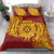 Personalised Tonga High School 77th Anniversary Bedding Set Special Kupesi Pattern