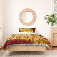 Personalised Tonga High School 77th Anniversary Bedding Set Special Kupesi Pattern LT9 - Polynesian Pride