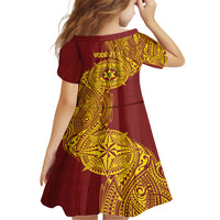 Personalised Tonga High School 77th Anniversary Family Matching Tank Maxi Dress and Hawaiian Shirt Special Kupesi Pattern LT9 - Polynesian Pride