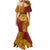 Personalised Tonga High School 77th Anniversary Mermaid Dress Special Kupesi Pattern