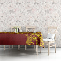 Personalised Tonga High School 77th Anniversary Tablecloth Special Kupesi Pattern LT9 - Polynesian Pride