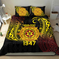 Personalised Tonga High School Bedding Set Since 1947 Special Kupesi Pattern LT9 - Polynesian Pride