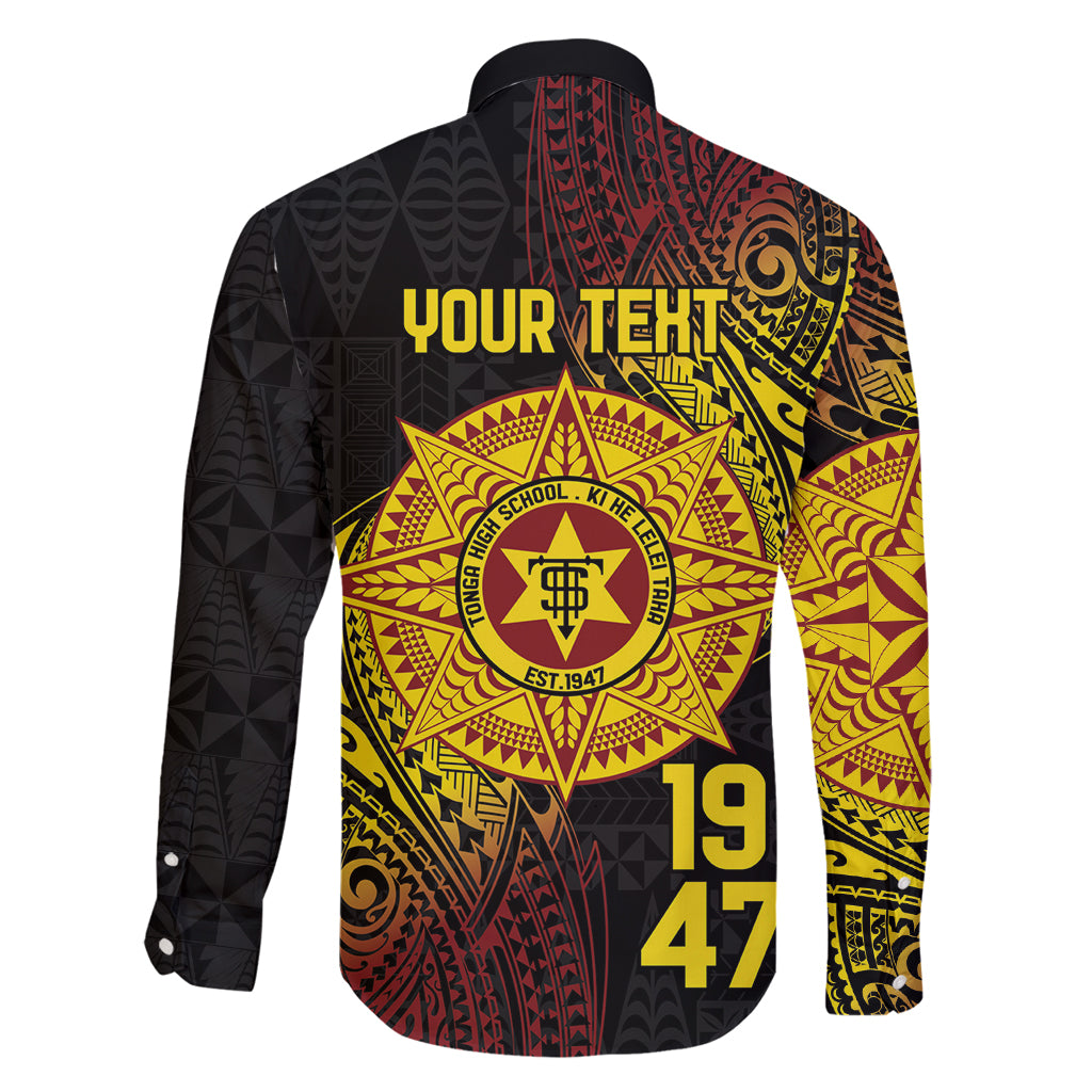 Personalised Tonga High School Family Matching Summer Maxi Dress and Hawaiian Shirt Since 1947 Special Kupesi Pattern LT9 - Polynesian Pride
