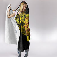 Personalised Tonga High School Hooded Blanket Since 1947 Special Kupesi Pattern LT9 - Polynesian Pride