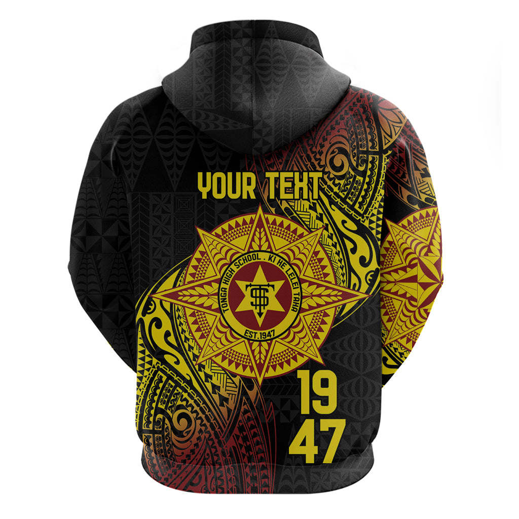 Personalised Tonga High School Hoodie Since 1947 Special Kupesi Pattern
