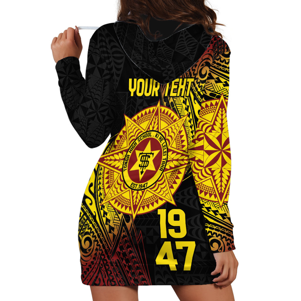 Personalised Tonga High School Hoodie Dress Since 1947 Special Kupesi Pattern LT9 - Polynesian Pride