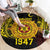 Personalised Tonga High School Round Carpet Since 1947 Special Kupesi Pattern