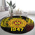 Personalised Tonga High School Round Carpet Since 1947 Special Kupesi Pattern