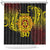 Personalised Tonga High School Shower Curtain Since 1947 Special Kupesi Pattern