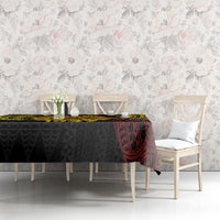 Personalised Tonga High School Tablecloth Since 1947 Special Kupesi Pattern LT9 - Polynesian Pride