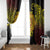 Personalised Tonga High School Window Curtain Since 1947 Special Kupesi Pattern