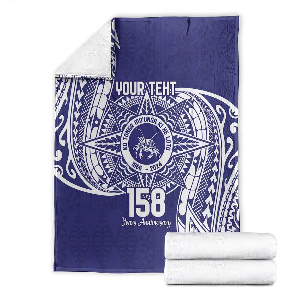 Personalised Tonga Tupou College Tolo 158th Anniversary Blanket Special Kupesi Pattern LT9 - Polynesian Pride