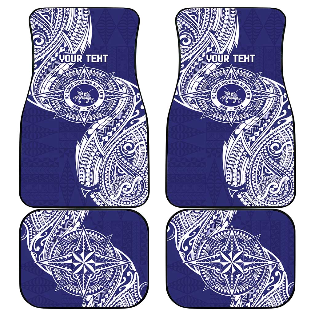 Personalised Tonga Tupou College Tolo 158th Anniversary Car Mats Special Kupesi Pattern LT9 - Polynesian Pride