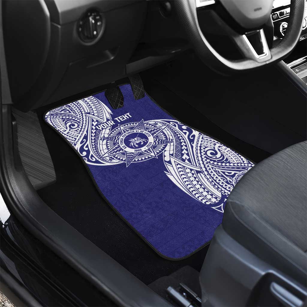 Personalised Tonga Tupou College Tolo 158th Anniversary Car Mats Special Kupesi Pattern LT9 - Polynesian Pride