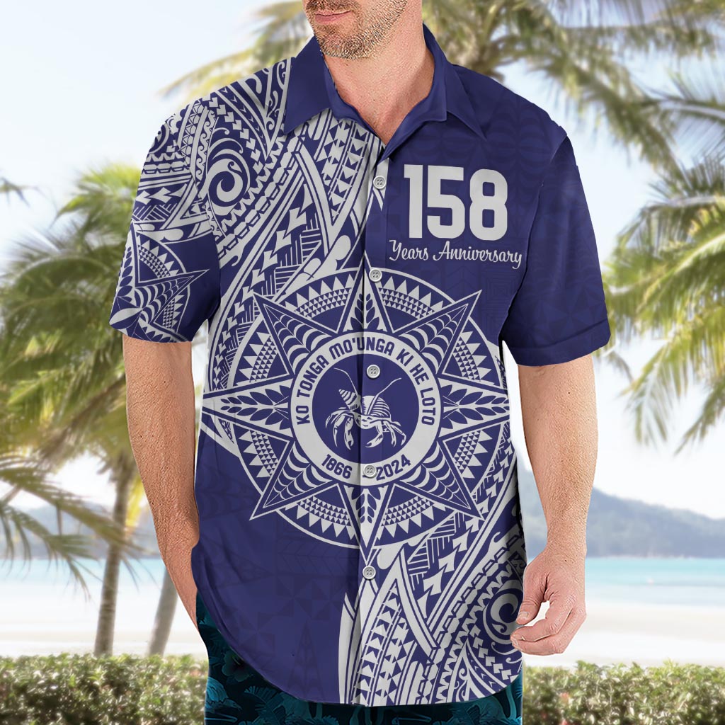 Personalised Tonga Tupou College Tolo 158th Anniversary Hawaiian Shirt Special Kupesi Pattern LT9 - Polynesian Pride