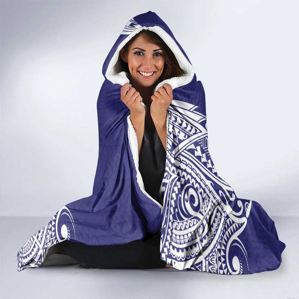 Personalised Tonga Tupou College Tolo 158th Anniversary Hooded Blanket Special Kupesi Pattern LT9 - Polynesian Pride