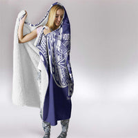 Personalised Tonga Tupou College Tolo 158th Anniversary Hooded Blanket Special Kupesi Pattern LT9 - Polynesian Pride