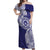 Personalised Tonga Tupou College Tolo 158th Anniversary Off Shoulder Maxi Dress Special Kupesi Pattern