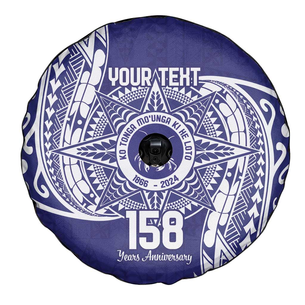Personalised Tonga Tupou College Tolo 158th Anniversary Spare Tire Cover Special Kupesi Pattern LT9 - Polynesian Pride