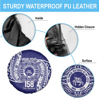 Personalised Tonga Tupou College Tolo 158th Anniversary Spare Tire Cover Special Kupesi Pattern LT9 - Polynesian Pride