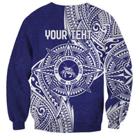Personalised Tonga Tupou College Tolo 158th Anniversary Sweatshirt Special Kupesi Pattern LT9 - Polynesian Pride