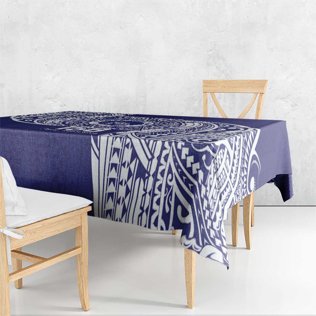 Personalised Tonga Tupou College Tolo 158th Anniversary Tablecloth Special Kupesi Pattern LT9 - Polynesian Pride