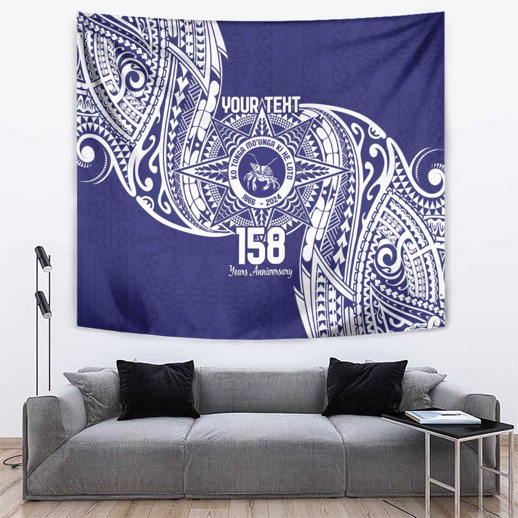 Personalised Tonga Tupou College Tolo 158th Anniversary Tapestry Special Kupesi Pattern LT9